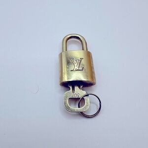 Louis Vuitton lock and key
